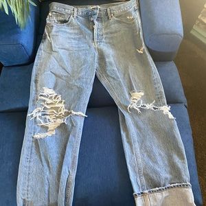 New Agolde 90s Mid Rise Loose Fit jeans